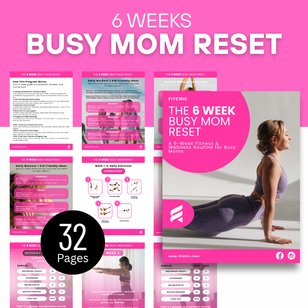 Busy Mom Reset™ Lose Up To 30lbs In 6 Weeks With Our Proven Busy Mom Weight Loss Program | Download Instantly