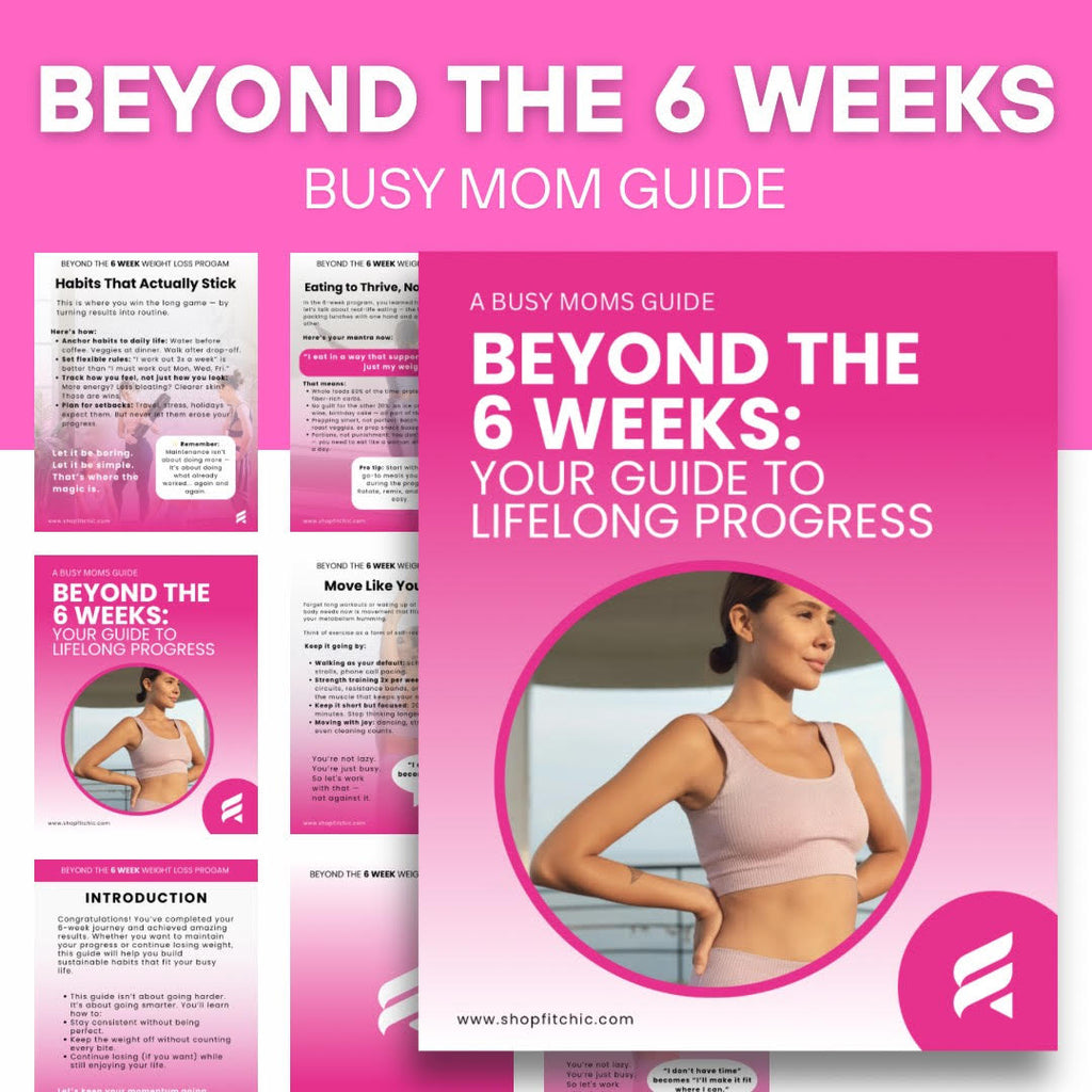 Beyond The 6 Weeks | How To Maintain And Continue To Progress With Your New Body For A Life Time | Stay In Shape Forever